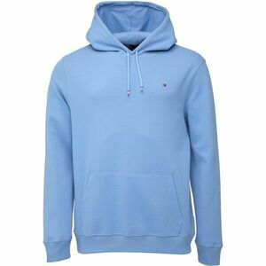 Tommy Hilfiger TH 1985-OH HOODIE PIQUE Hanorac pentru bărbați, albastru deschis, mărime imagine