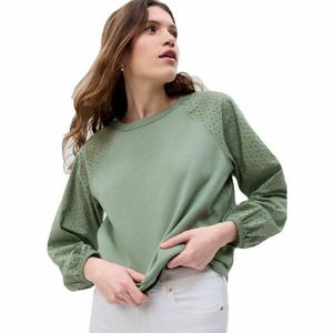 GAP WOVEN EYELET Hanorac damă, verde deschis, mărime imagine