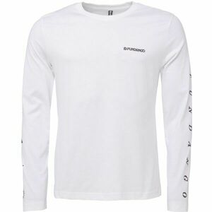 FUNDANGO ESSENTIAL Tricou mânecă lungă bărbați, alb, mărime imagine