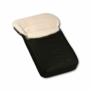WOMAR BAG WITH SHEEP'S FLEECE Sac de dormit, negru, mărime imagine
