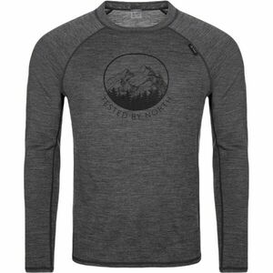KILPI MAVORA TOP Tricou termo bărbați, gri închis, mărime imagine