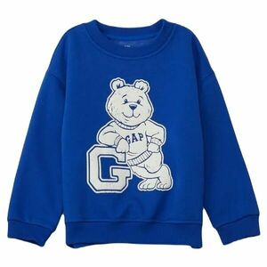 GAP LOGO ACT CREW Hanorac pentru copii, albastru, mărime 4Y imagine