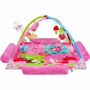 PLAYTO ANIMALE Saltea de activități de joacă cu melodie, roz, mărime imagine