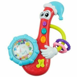 BABY MIX SAXOFON Zornăitoare pentru copii, roșu, mărime imagine