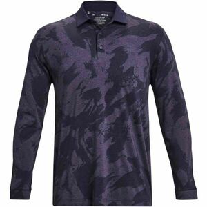 Under Armour PLAYOFF JACQUARD LS POLO Tricou bărbați, mov, mărime imagine