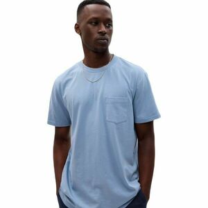 GAP ORGANIC Tricou bărbați, albastru deschis, mărime imagine