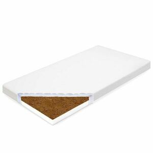 NEW BABY STANDARD COCOS-MOLITAN 160 x 80 x 10 CM Saltea pentru copii, alb, mărime imagine