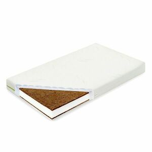 NEW BABY CLASSY 120 x 60 x 11 CM KOKOS-MOLITAN Saltea pentru copii, alb, mărime imagine