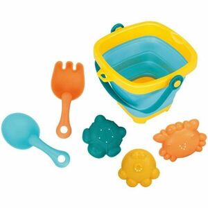 BABY MIX GĂLEATĂ ȘI JUCĂRII PENTRU APĂ Găleată pliabilă cu jucării pentru apă, mix, mărime imagine