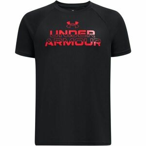 Under Armour SPLIT WORDMARK Tricou pentru băieţi, negru, mărime imagine