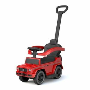 BABY MIX MERCEDES-BENZ G-CLASS Vehicul de echilibru cu bară de ghidare, roșu, mărime imagine