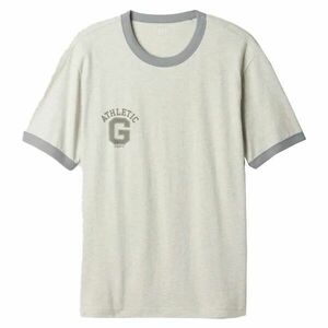 GAP ATHLETIC RINGER Tricou pentru bărbați, bej, mărime imagine