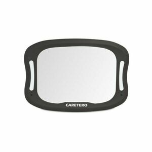 CARETERO ILLUMINATED MIRROR Oglindă cu lumină, negru, mărime imagine