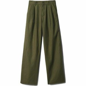 GAP LINEN PLEATED Pantaloni damă, kaki, mărime imagine