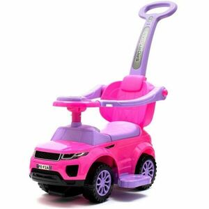 BABY MIX SUV 3v1 Vehicul pentru copii cu bară de ghidare, roz, mărime imagine