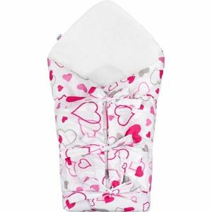 NEW BABY SWADDLING BLANKET Păturică de înfășat, roz, mărime imagine