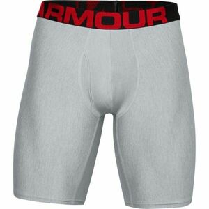 Under Armour TECH 9IN 2 PACK Boxeri pentru bărbați, gri, mărime imagine