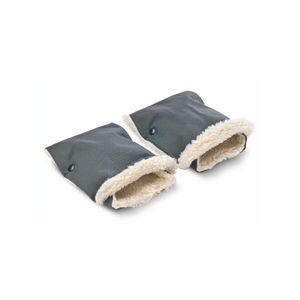 SENSILLO MUFF 2ks 45 x 21 CM Mufe pentru cărucior, gri închis, mărime imagine