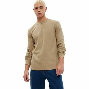 GAP V-WAFFLE CREW Tricou de bărbați, bej, mărime imagine