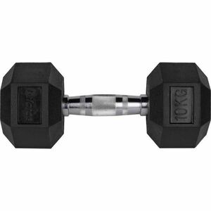 Fitforce FDBB 10KG Ganteră hexagon, argintiu, mărime imagine