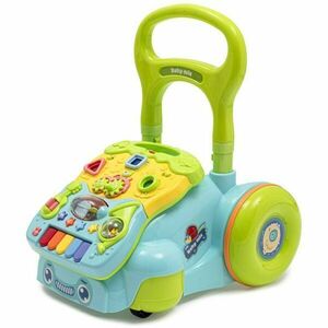 BABY MIX MERS Premergător muzical pentru copii, turcoaz, mărime imagine
