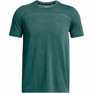 Under Armour SEAMLESS WORDMARK Tricou de bărbați, verde închis, mărime imagine