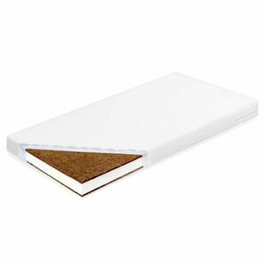 NEW BABY STANDARD KOKOS-MOLITAN 120 x 60 x 8 CM Saltea pentru copii, alb, mărime imagine