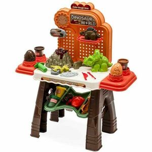 BABY MIX LUMEA DINOZAURILOR Masă pentru copii, portocaliu, mărime imagine