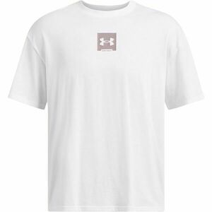 Under Armour HEAVYWEIGHT BOX Tricou pentru bărbați, alb, mărime imagine