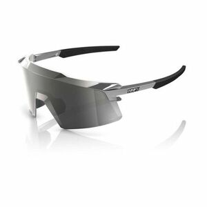 Ochelari de soare 100% Aerocraft, crom negru lucios - oglindă HiPER Silver imagine