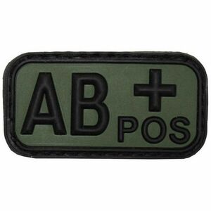 WARAGOD Petic 3D AB+ Positive, 5x2, 5cm, negru imagine