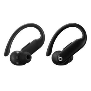 Casti alergare True Wireless Beats Powerbeats Pro 2, Bluetooth, Autonomie 10 ore/45 ore, Adaptive EQ, Monitorizare ritm cardiac, ANC, Microfon, IPX4 (Negru) imagine