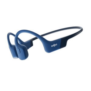 Casti alergare Shokz OpenRun, Bluetooth, Waterproof, Conductie Osoasa, USB-C (Albastru) imagine