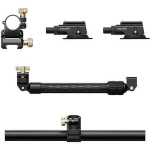 Ventuza auto Insta360 Dual CINSBAVC, 2 cupe (Negru) imagine
