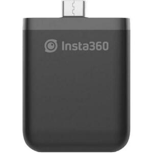Baza baterie verticala Insta360 CINORHM/A, USB-C, 1190 mAh (Negru) imagine