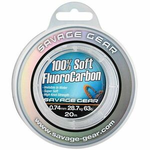 Fir Soft Fluorocarbon Savage Gear (Diametru fir: 0.39 mm) imagine