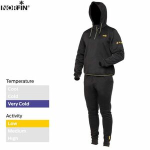 Costum termic Norfin Cosy Line Black (Marime: S) imagine