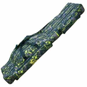 Husa lansete Baracuda B47, camuflaj, 4 compartimente, 150cm imagine