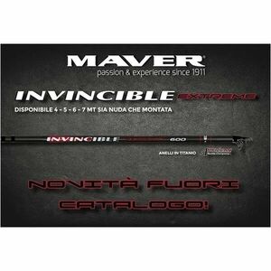 Lanseta bologneza Invincible Extreme MX 4m Maver imagine