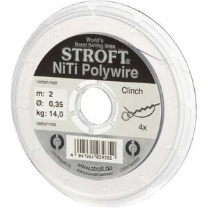 Fir titan Stroft NiTi Polywire, 2m (Diametru fir: 0.30 mm) imagine