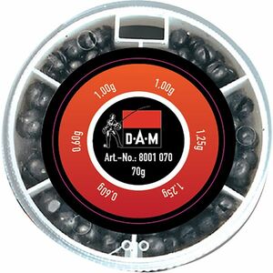Set Plumbi Alice DAM, 6 Compartimente, 0.20-1.00g imagine