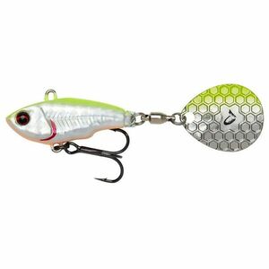 Vobler Savage Gear Fat Tail Sinking, culoare Lemon Back Flash, 5.5cm, 9g imagine