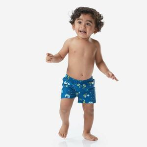 Boxeri-scutec lavabil înot Albastru Bebe imagine