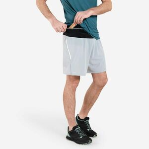 Șort alergare montană KIPRUN Run 900 Ultra Gri Bărbați imagine