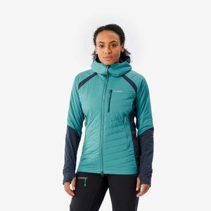 Geacă Hybride SPRINT Alpinism din material sintetic și lână Albastru-Gri Damă imagine