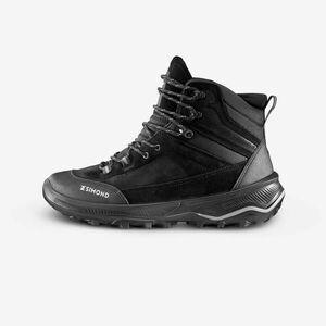 Bocanci înalți din piele Trekking MT100 Bărbați imagine