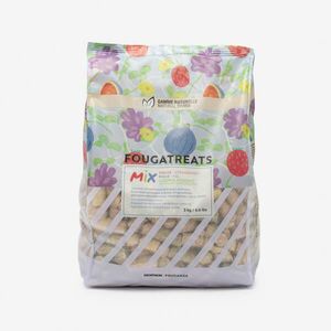 Gustare naturală echitație FOUGATREAT 3kg Căpșune - Smochine - Păpădie - Lucernă imagine