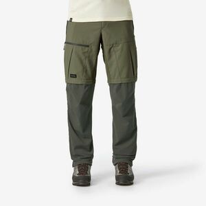 Pantalon Modulabil Rezistent 2 în 1 Trekking la munte MT500 Bărbați imagine