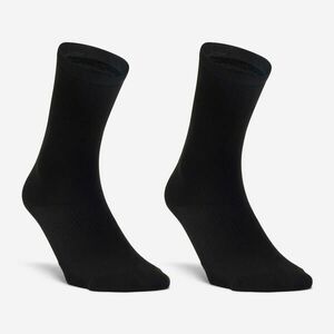 Set 2 perechi șosete lungi de fitness Negru imagine
