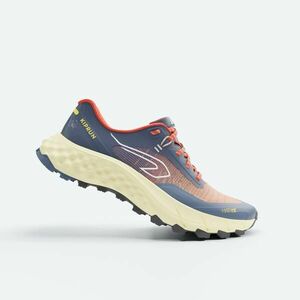 Încălțăminte alergare Trail Kiprun MT Cushion 2 albastru-portocaliu bărbați imagine